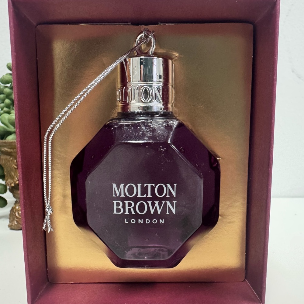 Molton Brown fiery pink pepper Festive Bauble - Bath & Shower Gel 75ml New
